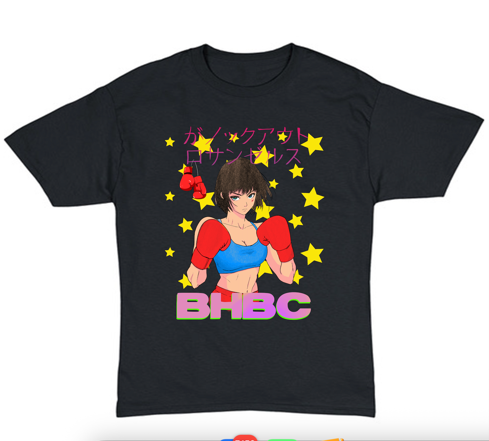 MAYA - LIMITED EDITIONS BHBC ANIME CHARACTER T SHIRTS ALSO ON NEXT LEVEL APPAREL