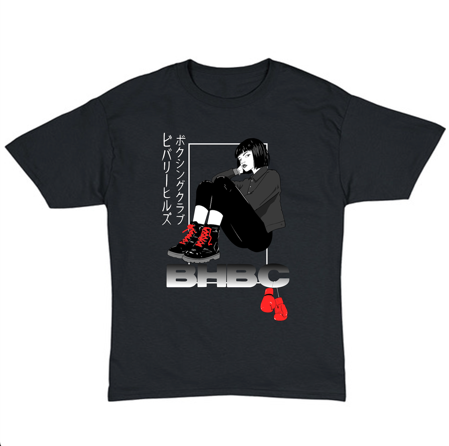 YUMA - LIMITED EDITIONS BHBC ANIME CHARACTER T SHIRTS ALSO ON NEXT LEVEL APPAREL
