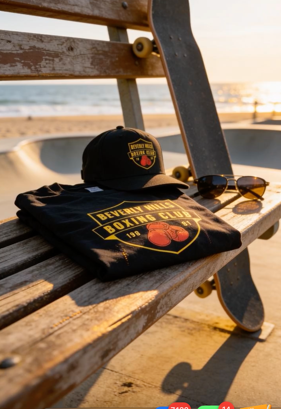 KNOCKOUT COMBO - Hat and Tshirt