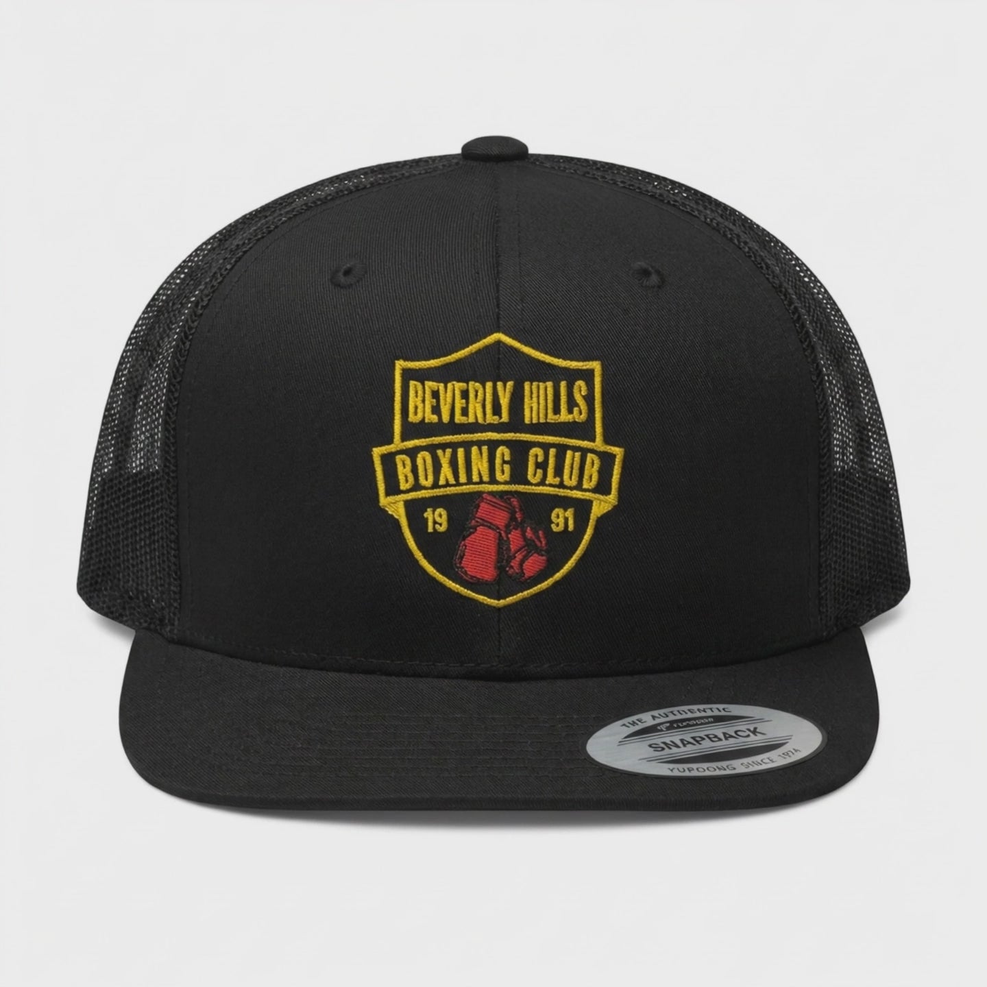 CUSTOM EMBROIDERED YUPOONG RETRO TRUCKER CAPS
